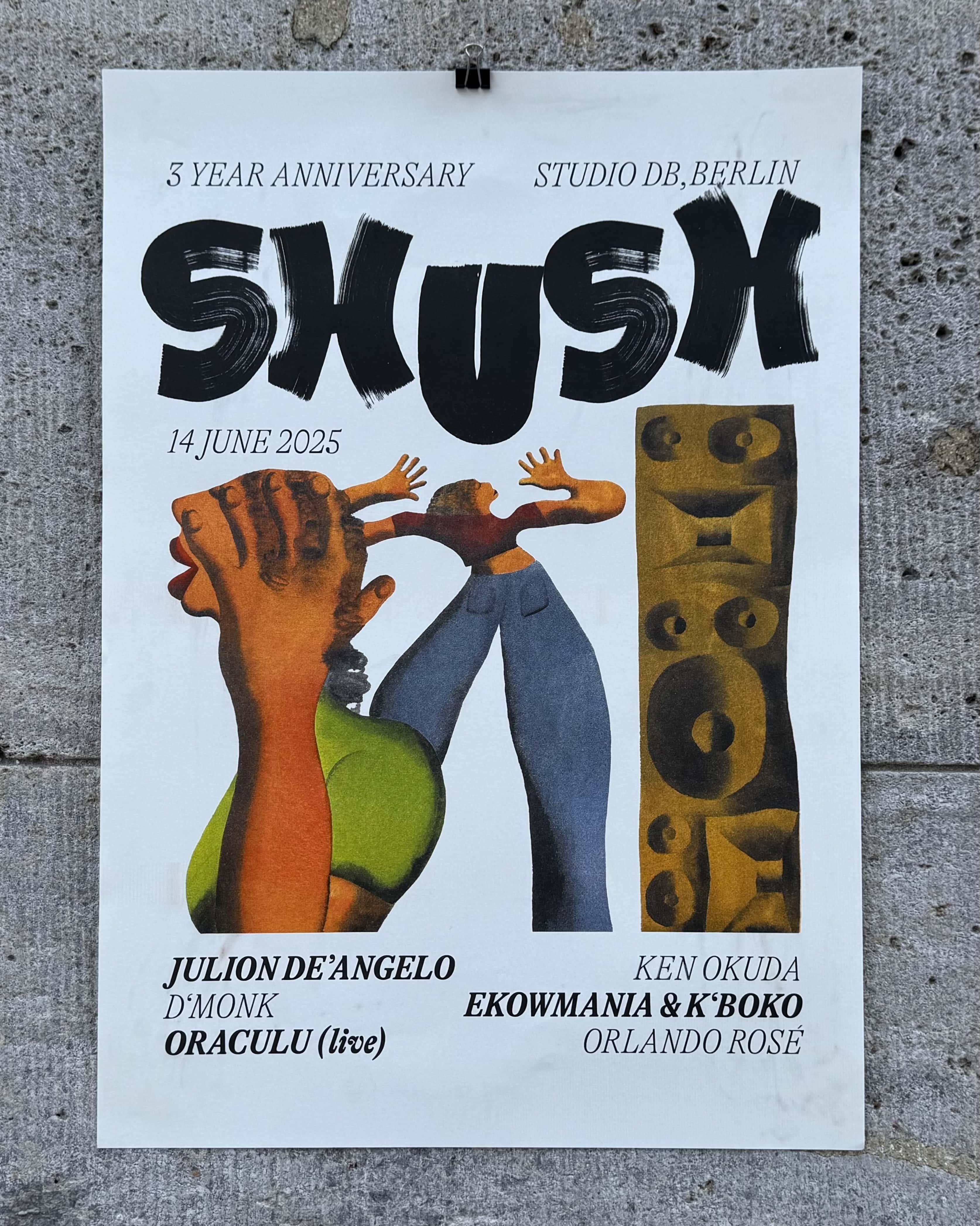 3 YEAR ANNIVERSARY CELEBRATION – Riso Print (A2) additional image