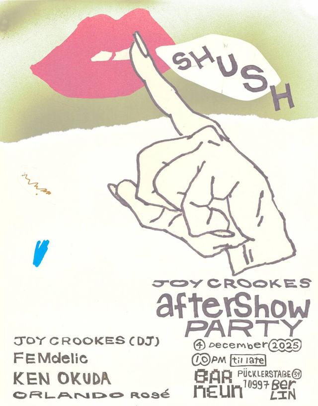 Joy Crookes Aftershow Party hosted by SHUSH