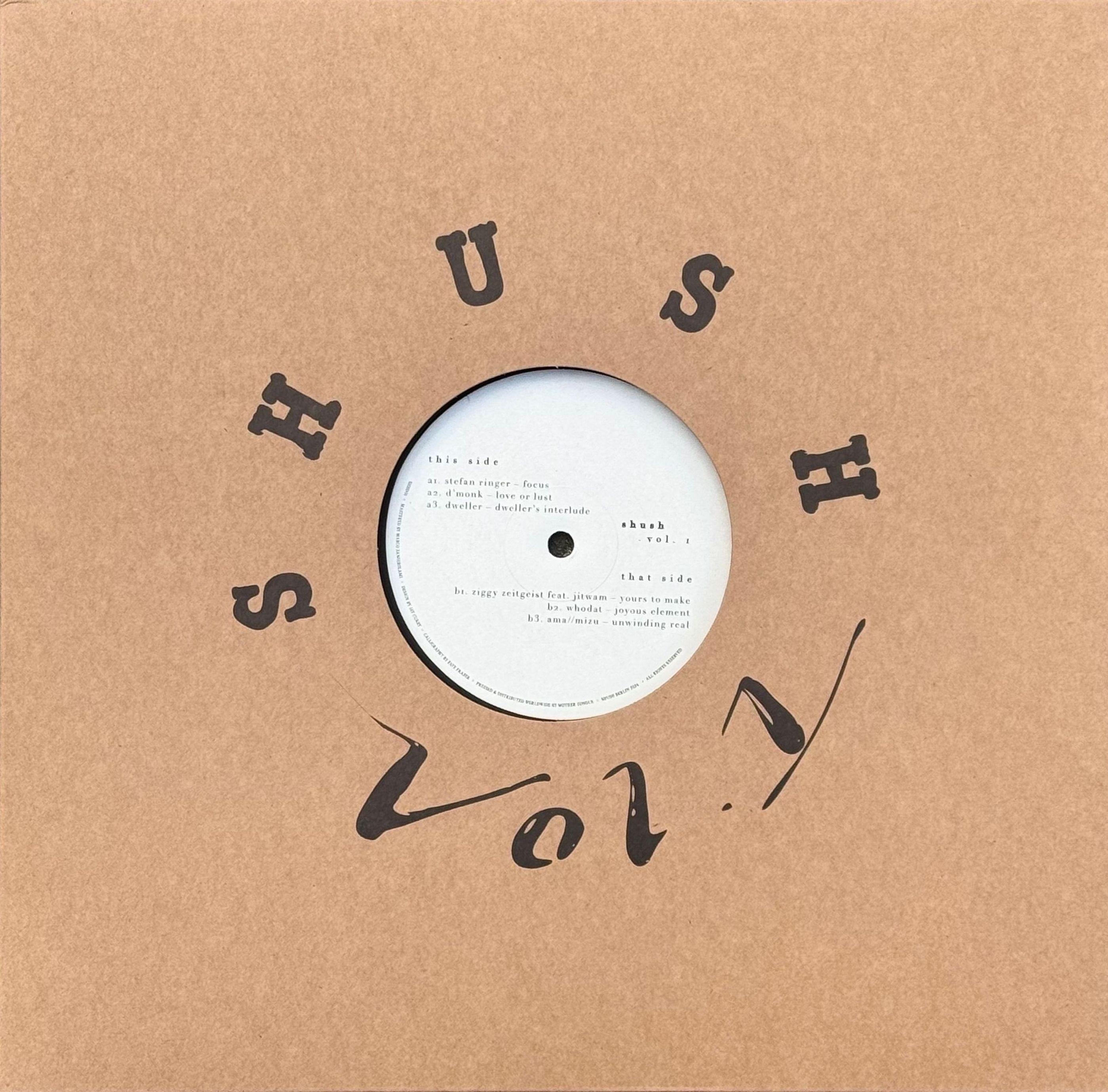 SHUSH Vol. 1 artwork